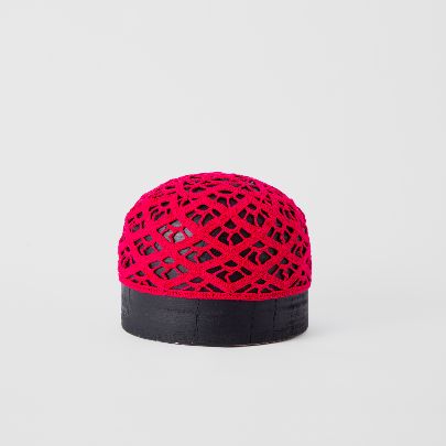 Picture of pink cotton summer hat