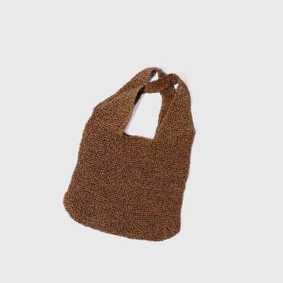 Picture of Kabok brown raffia bag