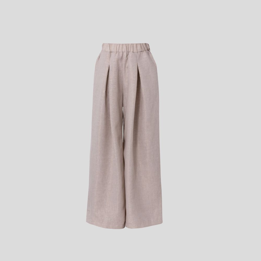 Picture of Women's cream linen pants