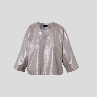 Picture of Women's silver linen blouse