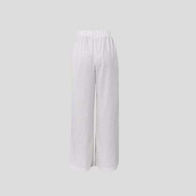 Picture of Women's white linen pants