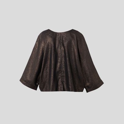 Picture of Women's brown linen blouse