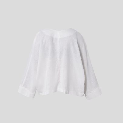 Picture of Women's white linen blouse