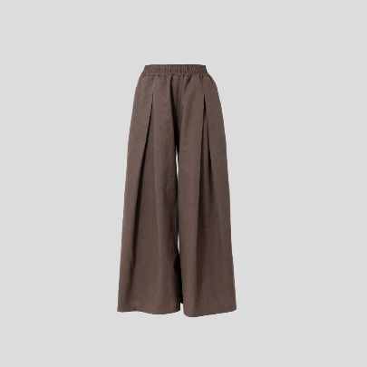 Picture of Women's khaki linen pants