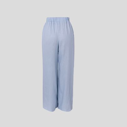 Picture of Women's blue linen pants