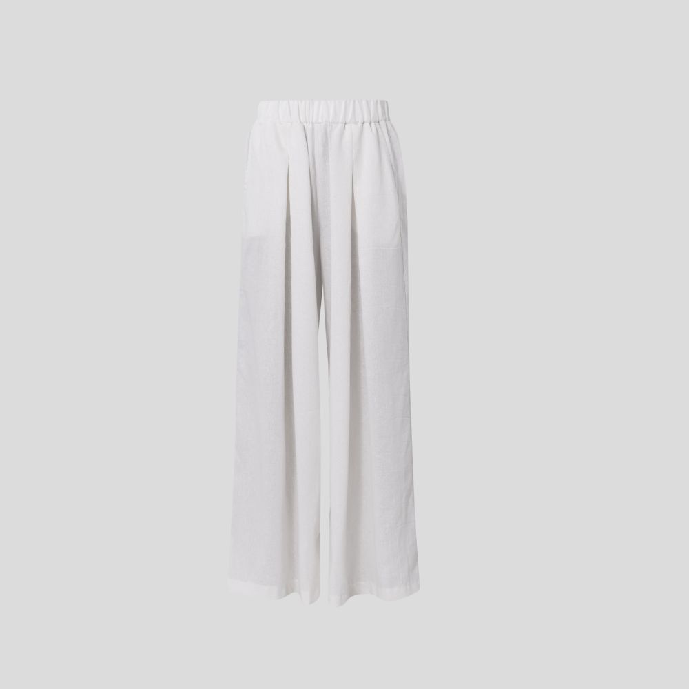 Picture of Women's white linen pants