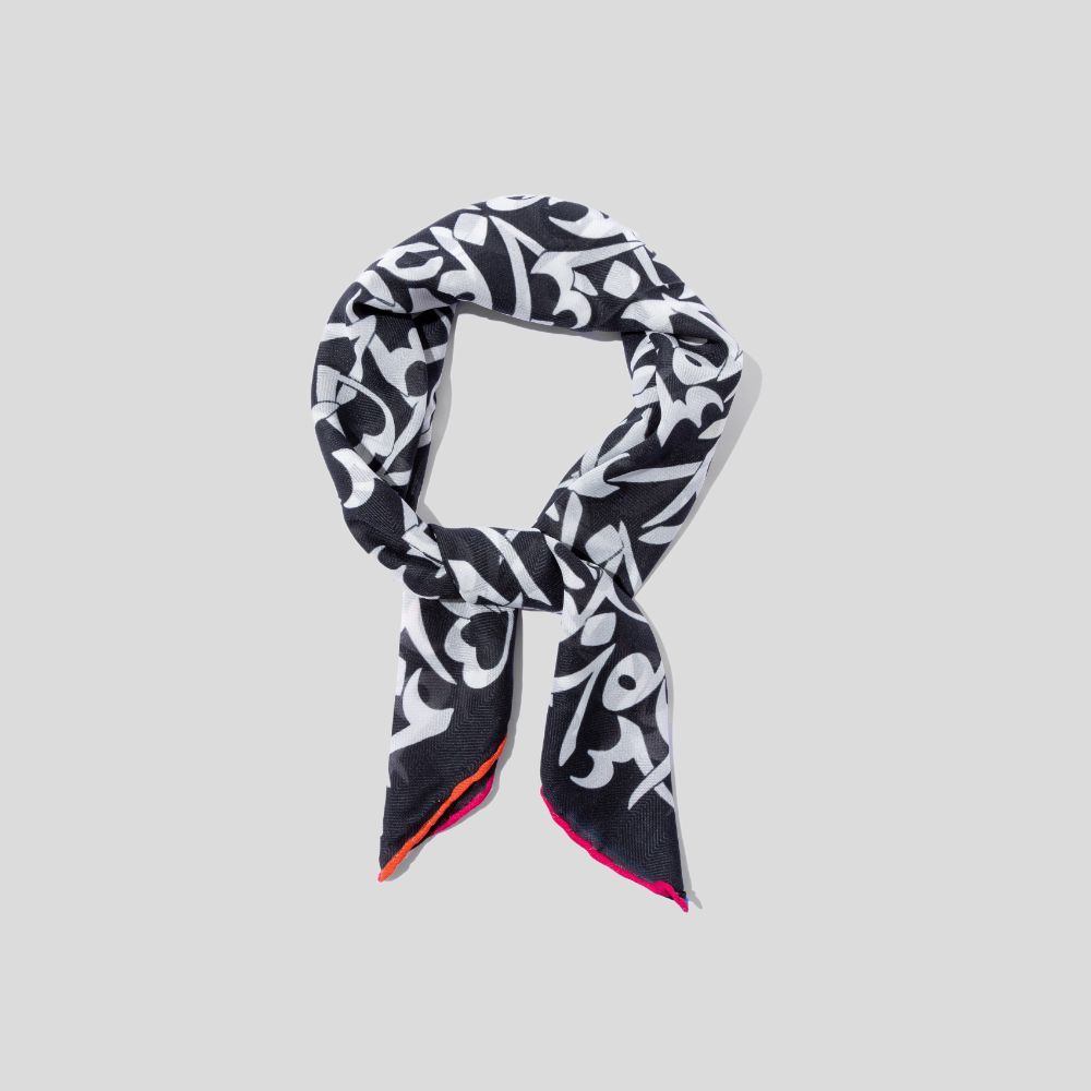 Picture of Numbers mini scarf