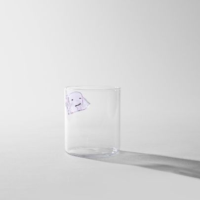 Picture of Ghost clear pink glass