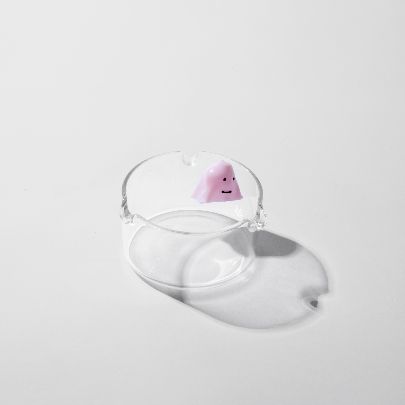 Picture of Pink ghost ashtray