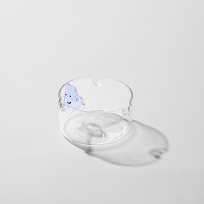 Picture of Translucent purple ghost ashtray