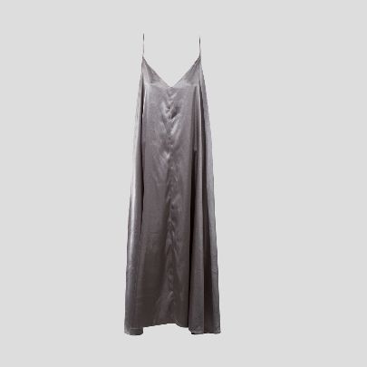 Picture of Women's light gray satin shirt