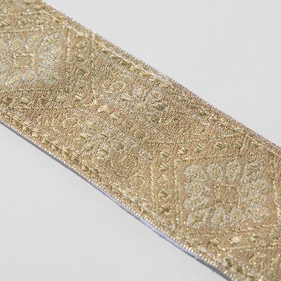 Picture of Indian gold hand-embroidered women's belt