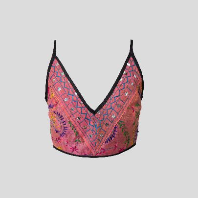 Picture of Women's short embroidery top 16