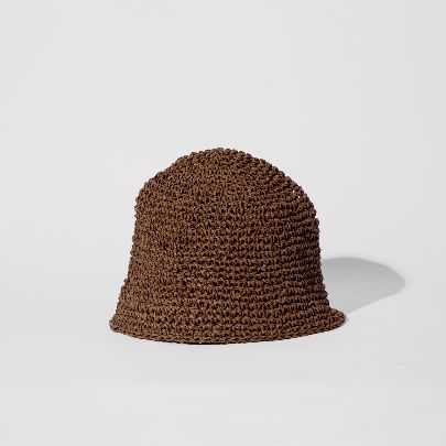 Picture of Handmade brown thread hat