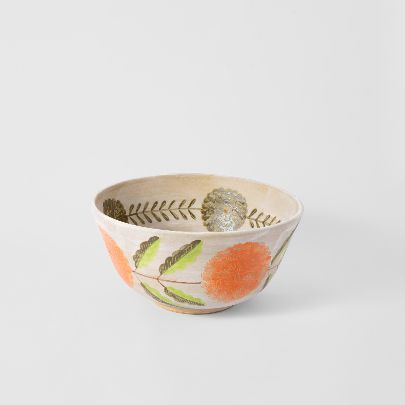 Picture of Orange ceramic bowl