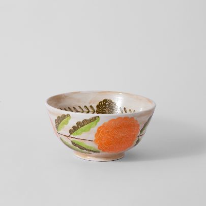 Picture of Orange ceramic bowl