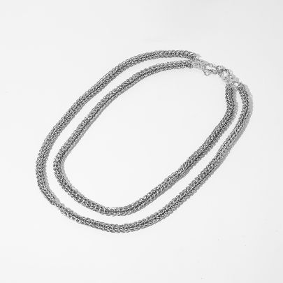 Picture of Men's Persian double chain necklace