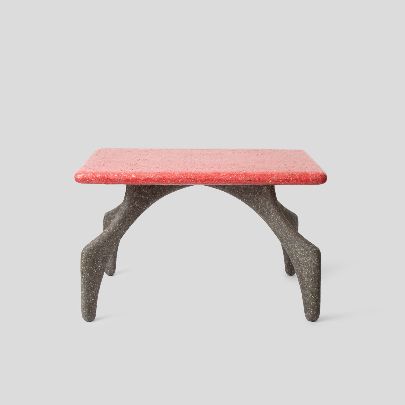 Picture of Sculptural Red Dining Table