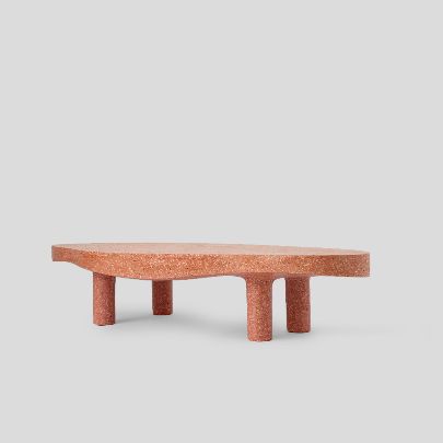 Picture of Sculptural Peach Random Coffee Table