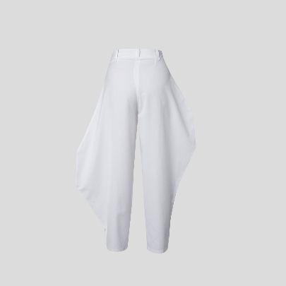 Picture of  Women's white cotton pants