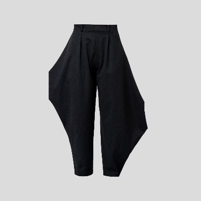 Picture of  Women's charcoal cotton pants