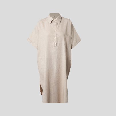 Picture of Women's cream linen dress