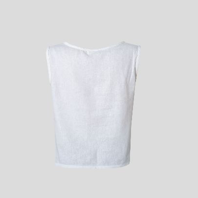 Picture of  Women's white linen top