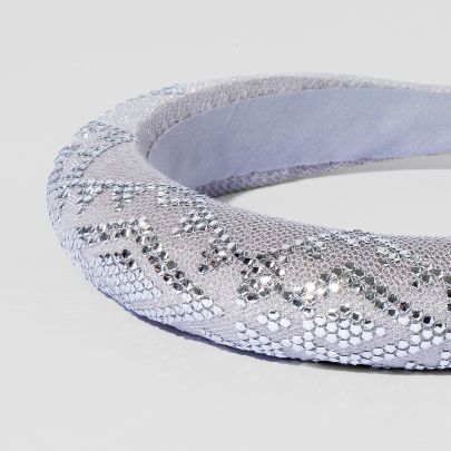 Picture of Silver four-pointed star headband 