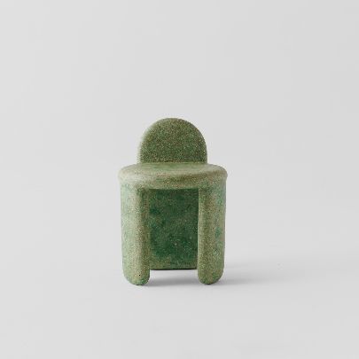 Picture of Sculptural Light Green Chair