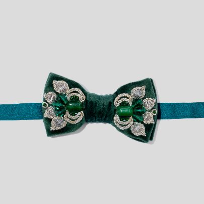 Picture of Noorarash green bow tie