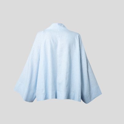 Picture of Blue midi women's kimono