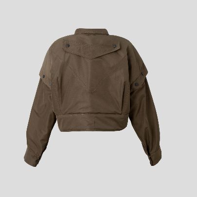 Picture of green bomber jacket