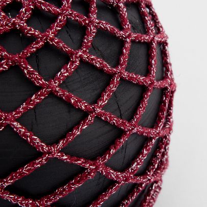 Picture of Burgundy mesh skullcap 