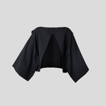 Picture of Women's black crepe blouse