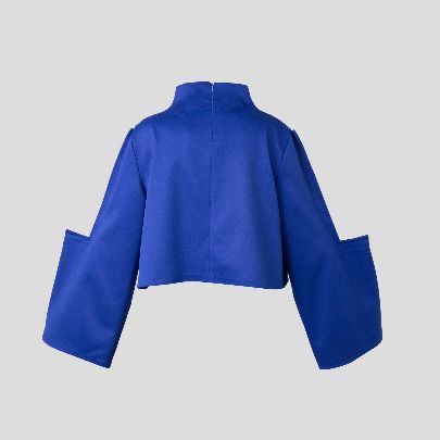 Picture of Blue El Sleeve Blouse