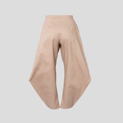 Picture of Rhombus cream trousers