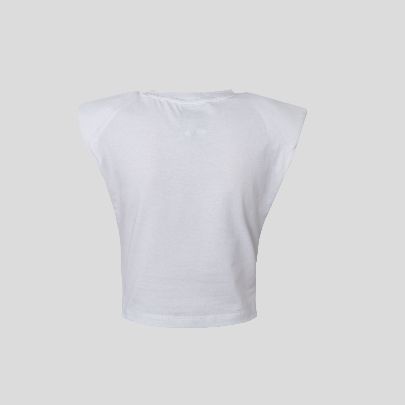 Picture of White slim fit tricot Tshirt