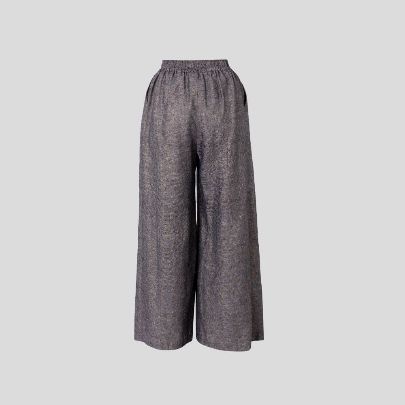 Picture of Women's gray linen pants