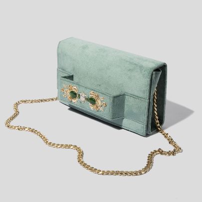 Picture of blue Amoud Clutch