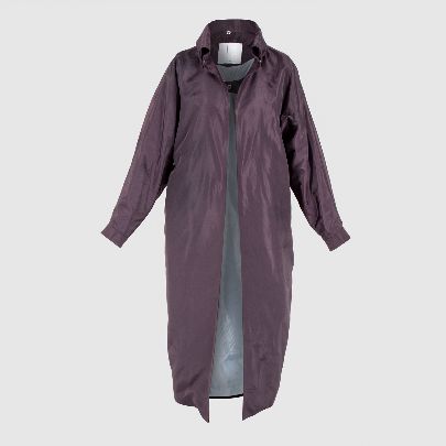 Picture of purple raincoat