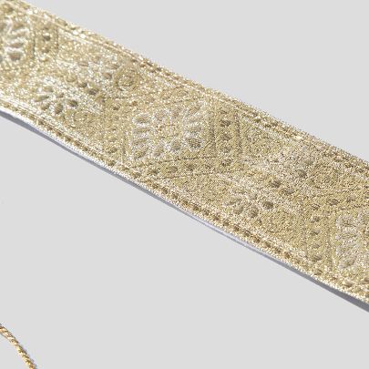 Picture of Indian gold hand-embroidered women's belt