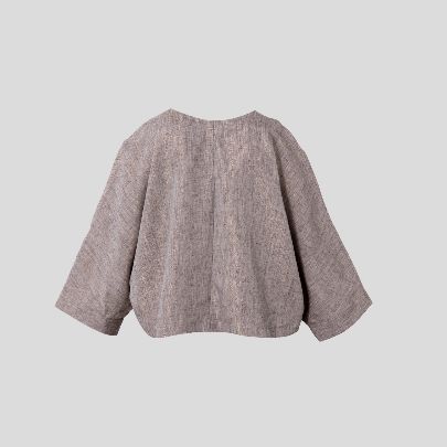 Picture of Women's gray linen blouse