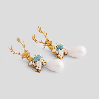 Picture of deer earrings