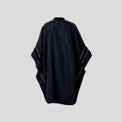 Picture of  Women's long black raincoat 