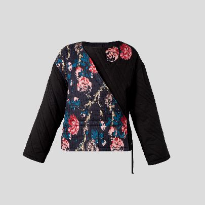 Picture of Black flowery jacket 