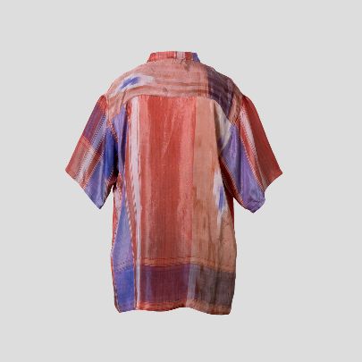 Picture of Multi color silk blouse