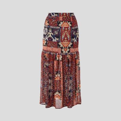 Picture of Chiffon gypsy skirt