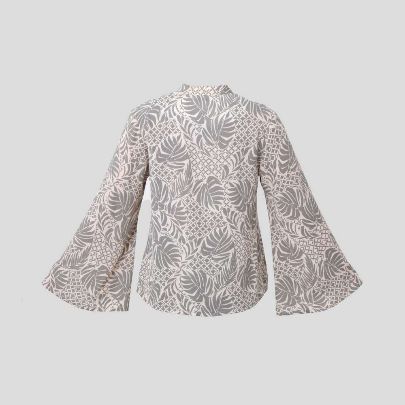 Picture of Floral long-sleeve blouse