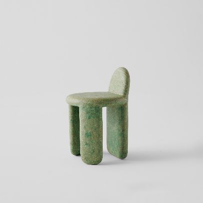 Picture of Sculptural Light Green Chair