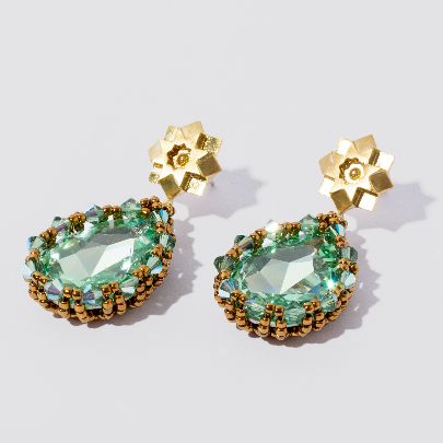 Picture of Green Neshan earrings